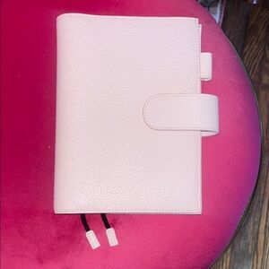 Moterm Pink Leather B6 Planner